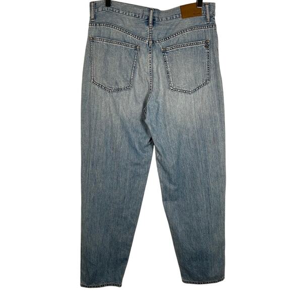 Madewell The Slouchy Boy Jean Light Blue - Picture 5 of 12